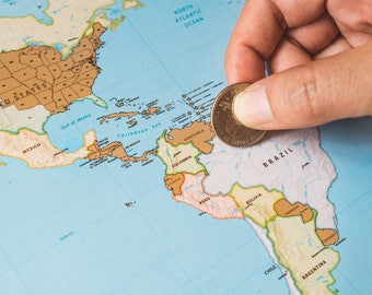 The World Scratch Off Travel Map by Mappinners
