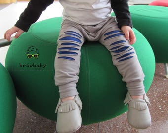 Slashed Harem Pants- Choose Your Colors! (Sizes 0-3 months-5/6)
