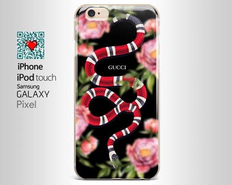Gucci case snake iphone 7 case - iPhone 4/4s, 5/5S, 5C, 5SE, 6/6 plus, 7/7 Plus, Samsung Galaxy S4, S5, S6/edge/edge plus, S7/S7E OL_YI027