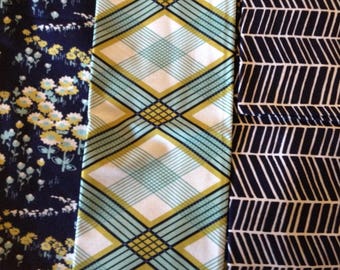 Set 3 MODERN MEADOW JOEL DEWBERRY PATCHWORK fabrics