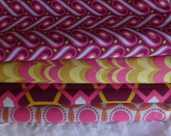 lot 4 PATCHWORK fabrics JOEL DEWBERRY HEIRLOOM collection