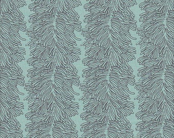 Tissu patchwork bleu Curious Nature Parson Gray Coral Reef PWPG 001