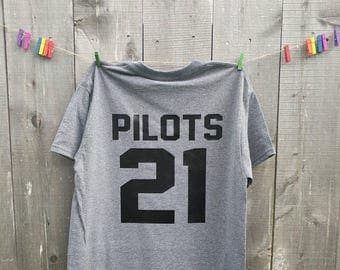 TWENTY ONE 21 PILOTS Band Inspired T shirt