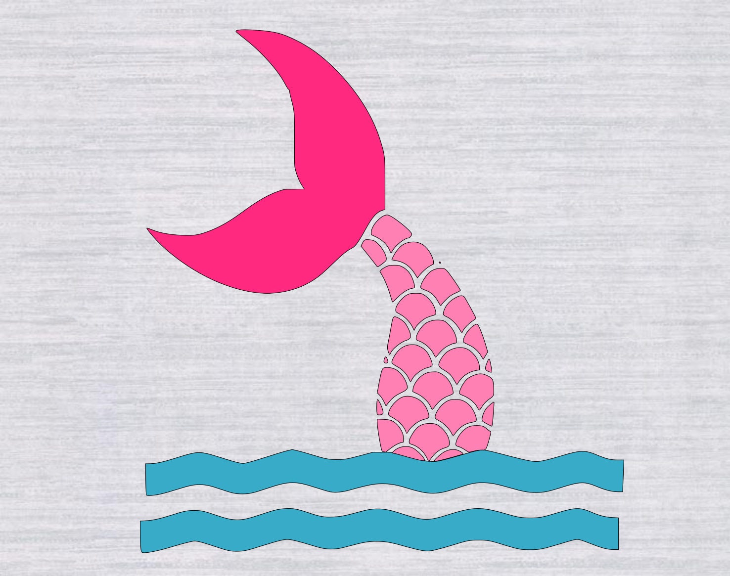 Free Free 241 Silhouette Mermaid Tail Svg SVG PNG EPS DXF File