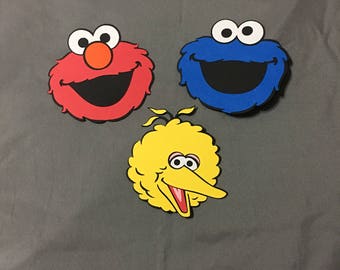Sesame Street Cutouts Printable