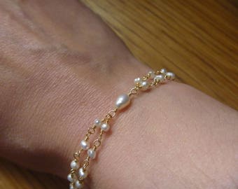 mother of Pearl and beads