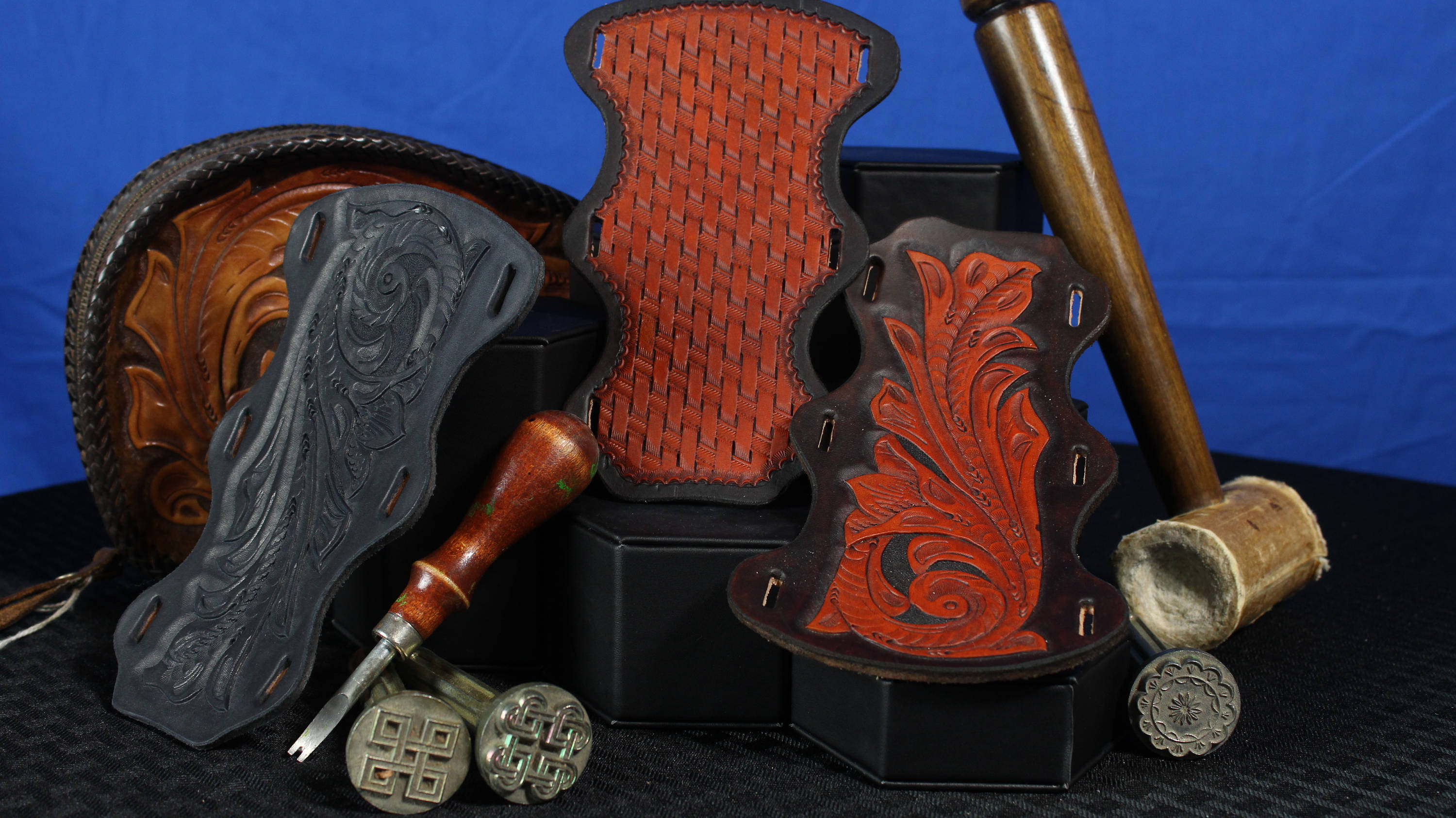 Custom Leather Archery Arm Guard