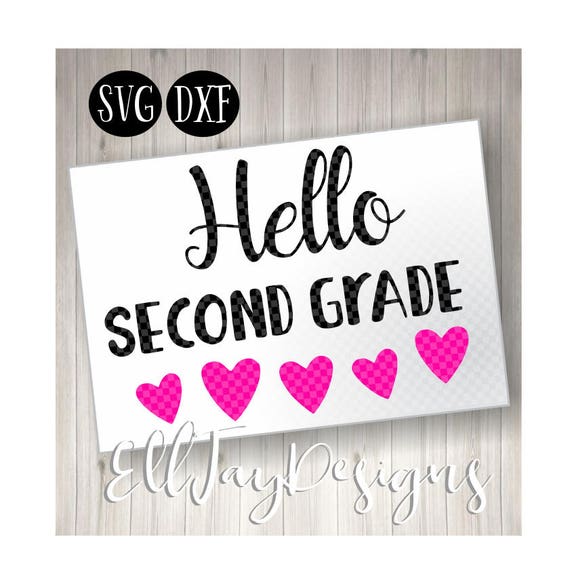 Download Hello Second grade svg second grade svg 2nd grade svg