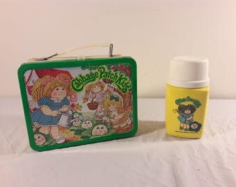 1983 Cabbage Patch Kids Lunch Box with Thermos