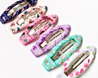 Baby hair clips, toddler hair clips, Hair clips set, hair clips, snap clips, girl hair clips