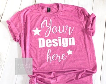 Download Pink shirt mockup | Etsy