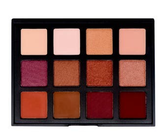 12 Color Bold Tone Eyeshadow Palette