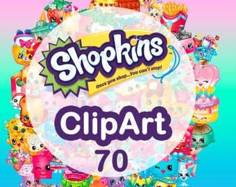 Shopkins 70 Clipart -Digital-ClipArt-PNG-image-300 PPI- PNG Images-Digital Clip Art background-Pokemon Scrapbooking-Instant Digital
