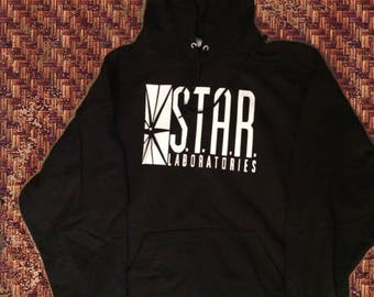 Inspired Star Laboratories Hoodie, The Flash tv series S.T.A.R. LABS hoodie, STAR Labs