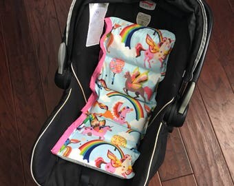 Car Seat Cooler // Unique Baby Gift // Car Seat Accessories // Baby Accessories // Car Seat Cover // Car Seat Strap Cover // Baby Shower