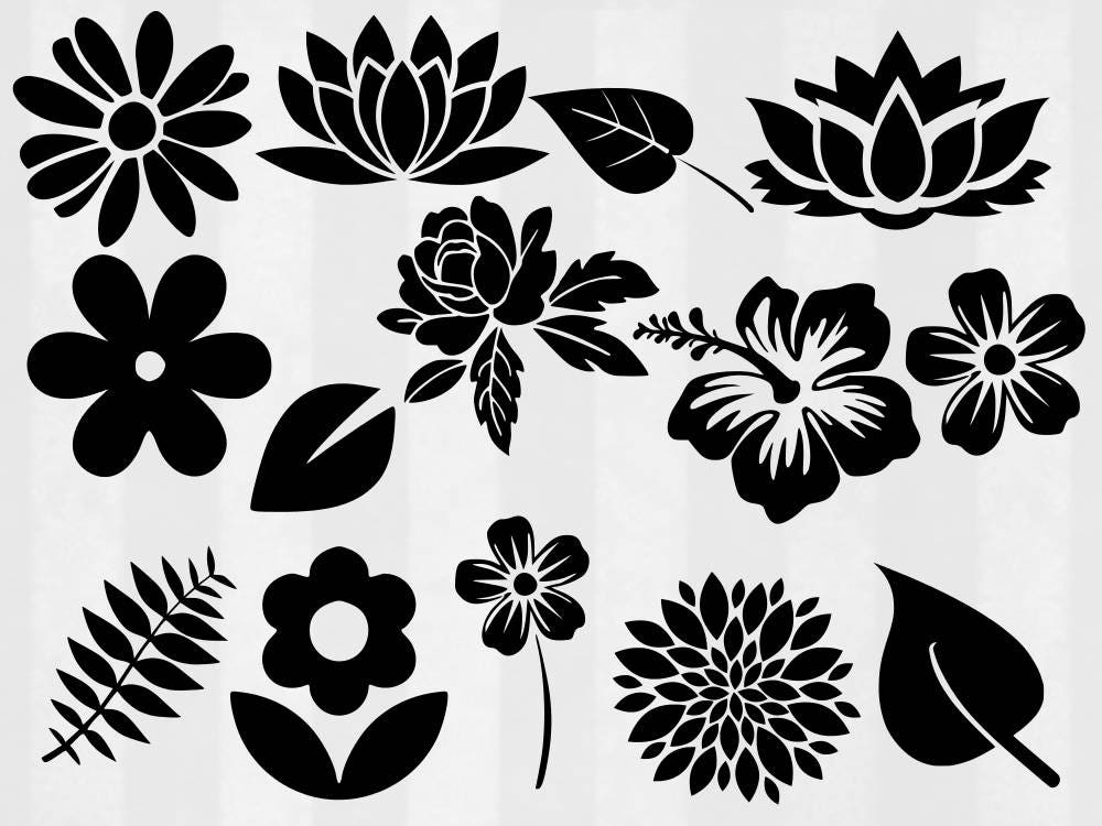 Free Free 152 Flower Svg Cut Files SVG PNG EPS DXF File
