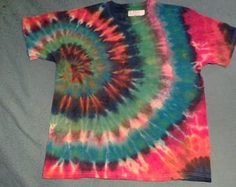 tie dye t shirt adult xl"undersea"