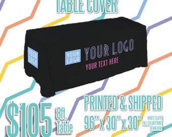 LLR Table Cover - Black 8ft.