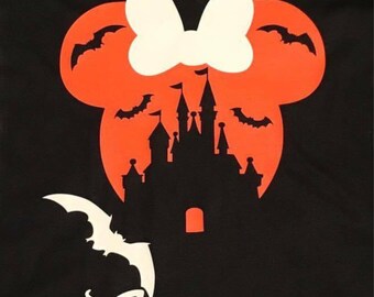 Disney halloween shirt, disney castle shirt, mnsshp, disney vacation
