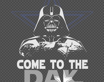 Vader Dallas Cowboys SVG