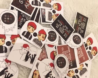 Twenty one pilots stickers 12 pcs