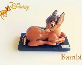 Disney Bambi figurine, clay