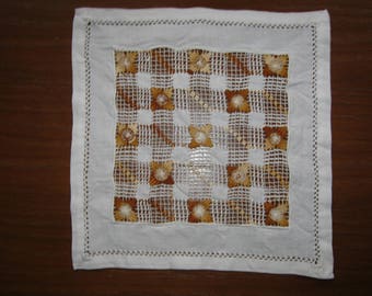 Embroidered doily hand embroidered ciaos (N35)