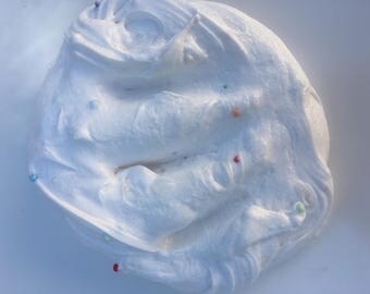 Birthday Cake Slime/ Birthday Cake Scented Slime
