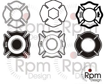 Maltese Cross, SVG file, Firefighter SVG File, Maltese eps, Maltese, Cross, firefighter, maltese, Bundle, Vector, Digital, EPS file, cricut