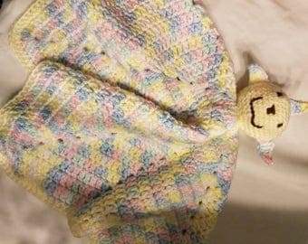 Crocheted Five Star Lovey