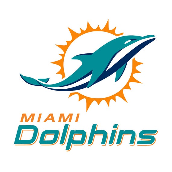 MIAMI DOLPHINS SVG cut files print files Miami Dolphins