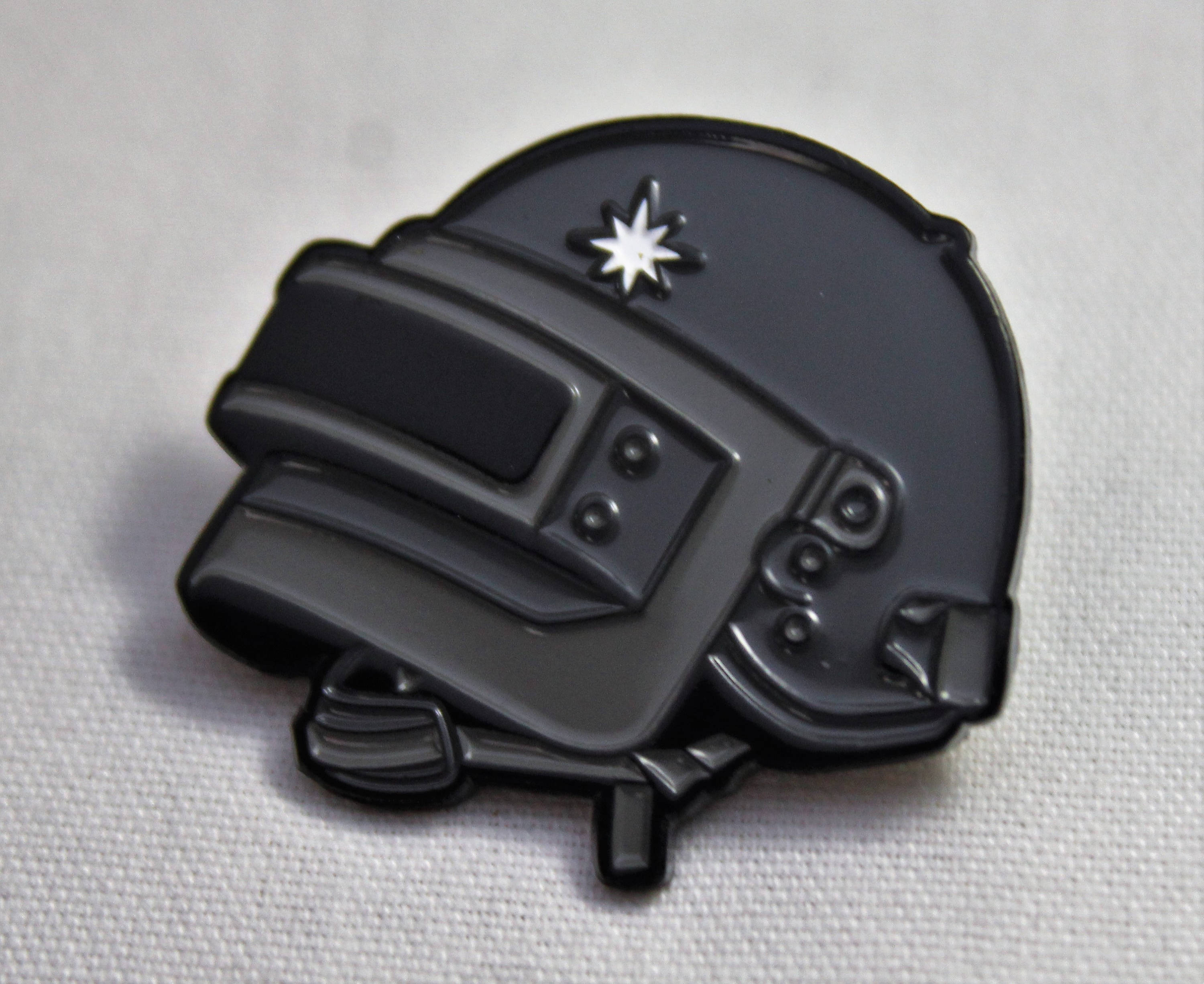 PUBG Level 3 Helmet Soft Enamel Pin Player Unknown's