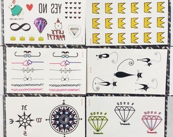 Fake tattoo | Etsy