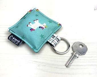 Portachiavi porta chiavi Keyring unicorno