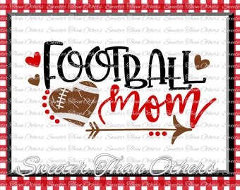 Football SVG Football Mom Svg Distressed Football pattern Vinyl Design SVG DXF Silhouette Cameo Cricut Instant Download Football Design