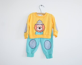 Vintage Yellow Lion Outfit