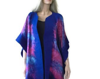 PDF Crochet Pattern Indian Summer Ruana Wrap Shawl