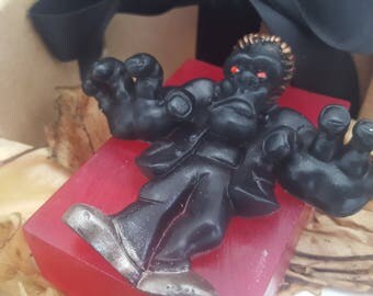 Frankenstein soap bar - monster Halloween soap - Halloween decor - Halloween treat - Halloween for kids - Halloween party soap - spooky soap