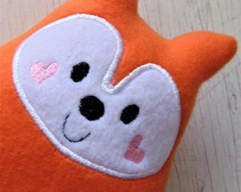 chubby fox plush