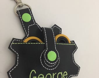 Personalized fidget spinner case