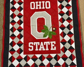 Ohio State Buckeye OSU Quilt