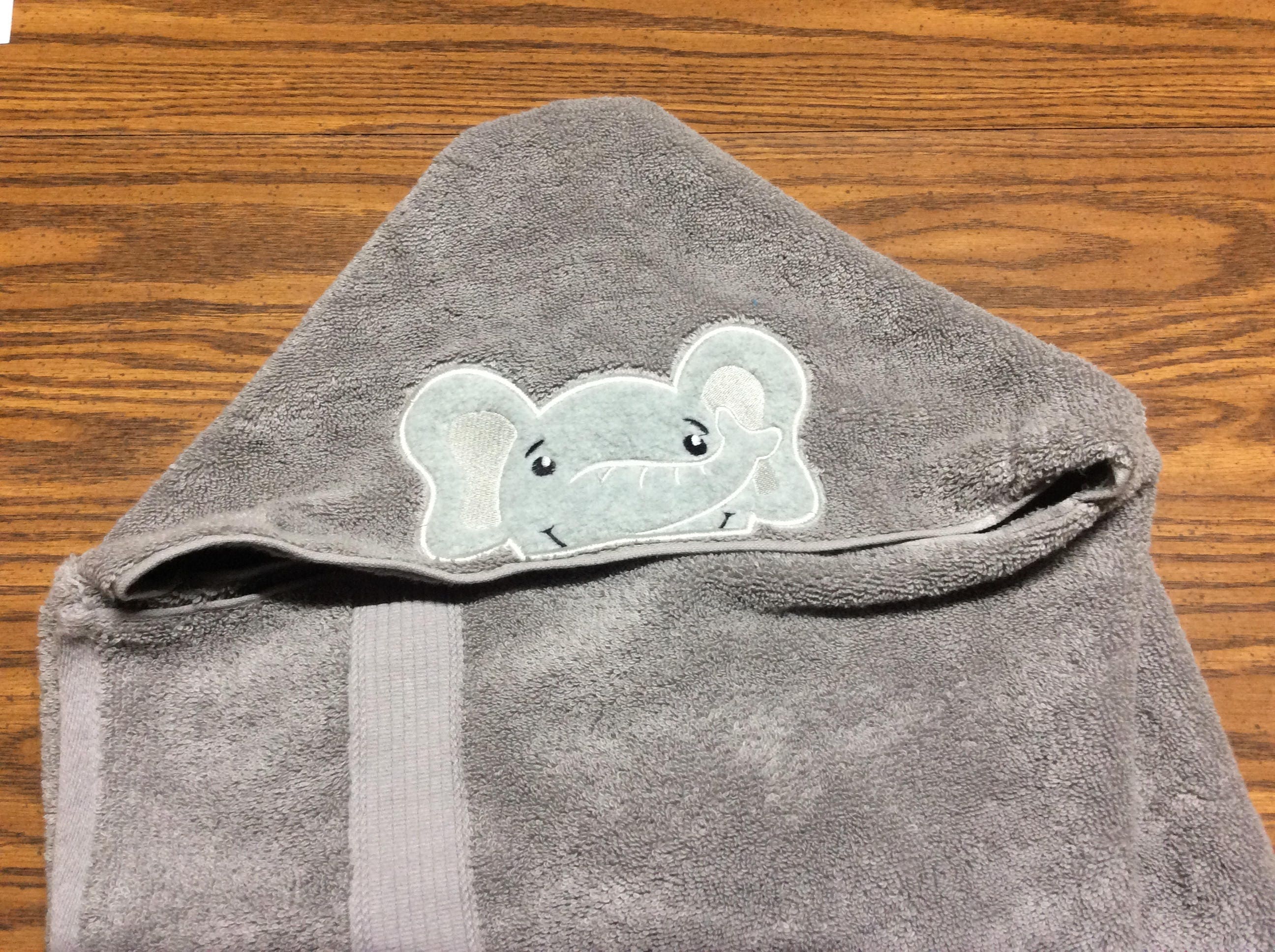 Elephant Hooded Towel Jungle Baby Shower Gift Jungle