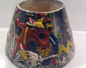 Vintage McCoy Indian TeePee Cookie Jar Base Only