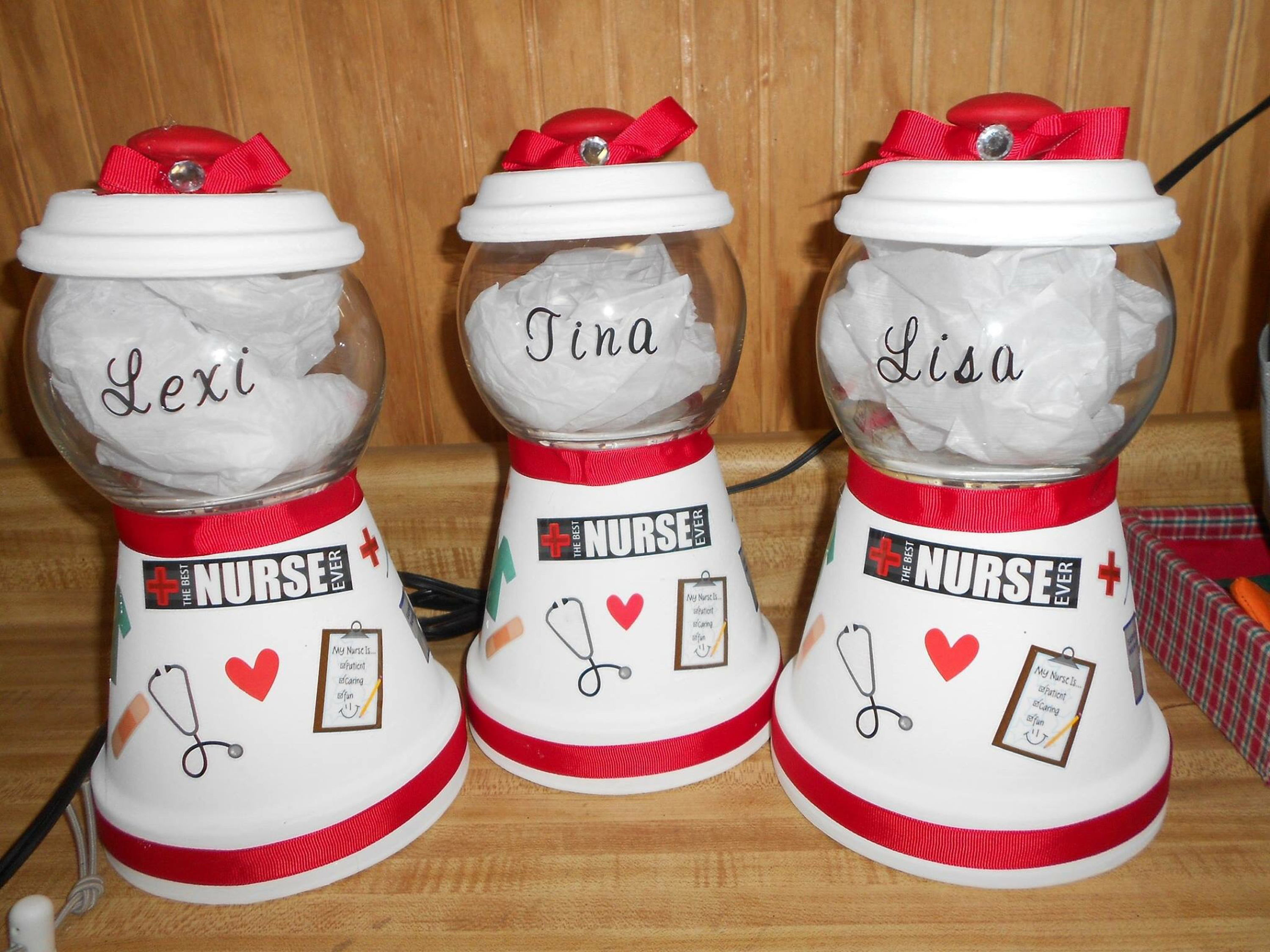 Nurse Candy Jar