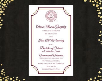College graduation invitations | Etsy College graduation invitations | Etsy