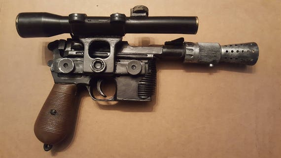 Star Wars Han Solo ANH DL-44 Blaster pistol PROP Replica