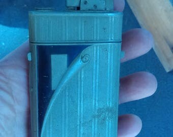 Cigarette Cast Lighter Art Deco 1930's Unusual