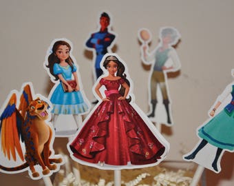 Elena of Avalor Cupcake Toppers Set of 12