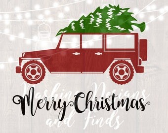 Download Jeep christmas | Etsy