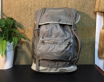 Sac à dos Lafuma vintage des années 60-70. Sac à dos de randonnée vintage français. Grande